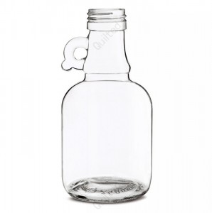 1000 ml GALLONE amber or clear liquor bottle screw