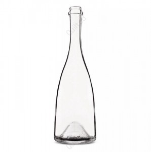 700 ml REGADIN amber clear spirit glass bottle with cork