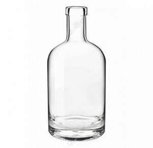 500 ml cork NOCTURNE spirit liquor glass bottle