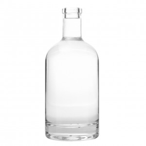 750 ml Flint Glass Nordic Liquor Bottles