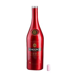 China Wholesale Elvis Presley Liquor Decanters Quotes Pricelist- Custom color 750 ml wine glass champagne bottle  – QLT