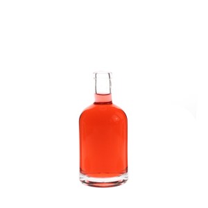 375ml Round Vodka  Glass Bottle