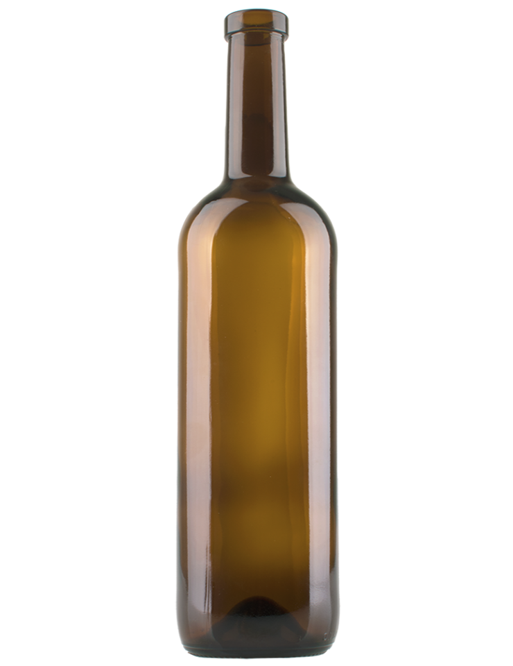 amber wine bottle 