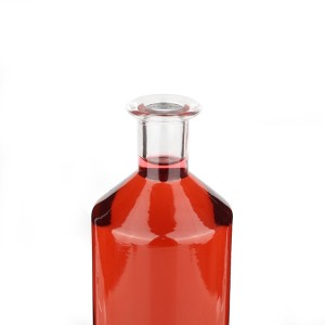 Glass Whiskey Bottle