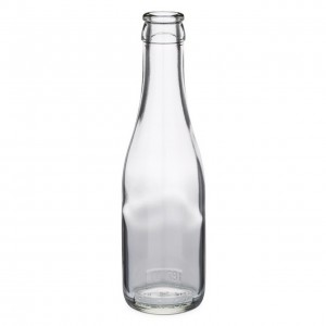 187 ml Flint Glass Flat Bottom Champagne Bottles