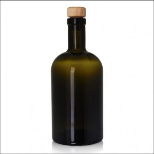 500 ml Farmacia Antique Green Liquor Glass Bottles