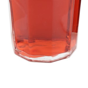 750ml empty wine glass botte with screw top