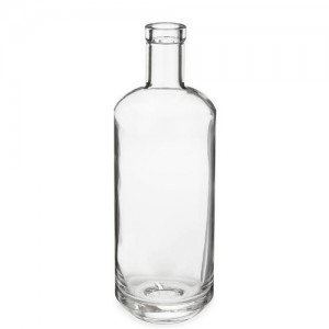 750 ml Clear Glass Pacho Supreme Liquor Bottles