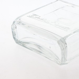 Flat Square Wine Bottle