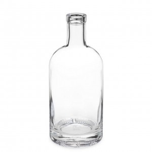 750 ml Flint Glass Nocturne Nordic Liquor Bottles