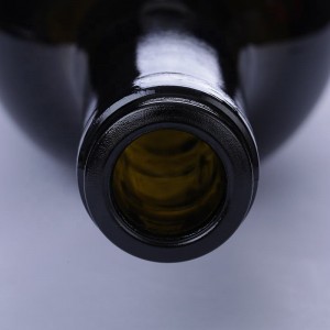 1200g Bordeaux Tapered Cork  Wine Glass Bottle