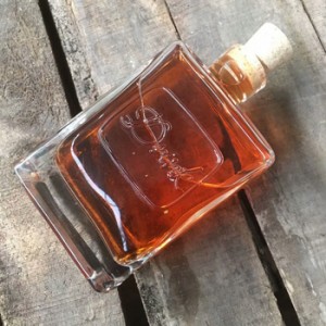 250 ml Bulk square shape vodka liquor glass bottle