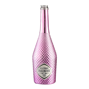 China Wholesale Elvis Presley Liquor Decanters Quotes Pricelist- Custom color 750 ml wine glass champagne bottle  – QLT