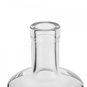700 ml Round Clear Liquor GLass Vodka Bottle