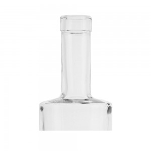 500 ml clear liquor wine glass bottle