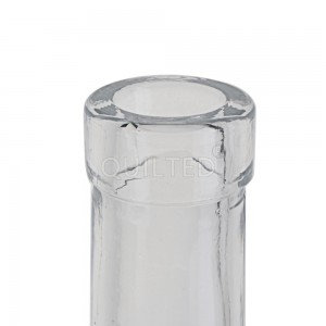 Bulk 200 ml liquor glass vodka bottle with cork