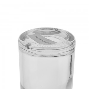 500 ml clear liquor wine glass bottle