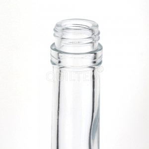 750 ml bulk clear liquor glass wine bottle