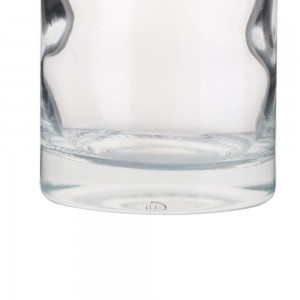 1000 ml round liquor clear glass bottle