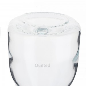 Design 700 ml unique shape liquor bottle with cork