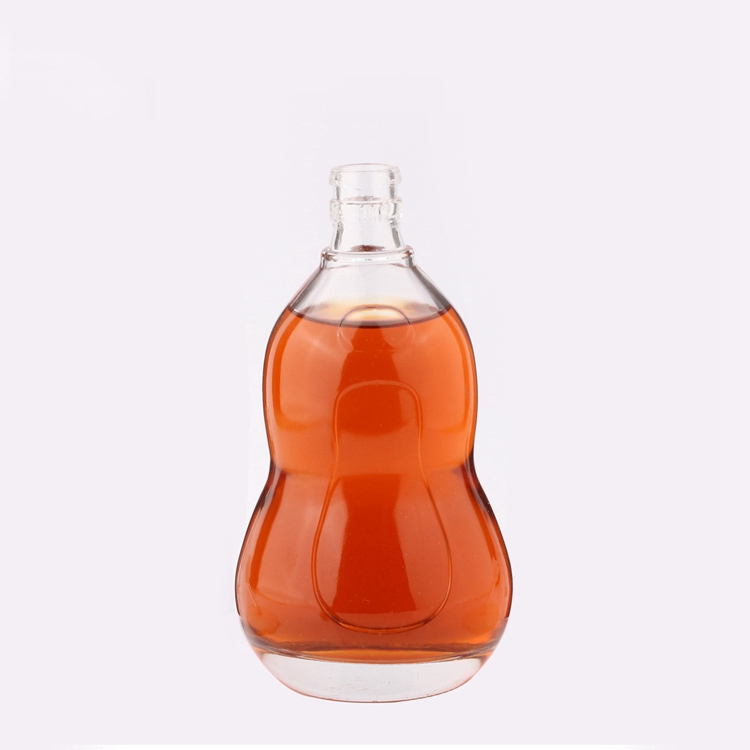 Top Suppliers Beer Brewing Bottles - 500ml Gourd-shaped Wine Glass Bottle – QLT