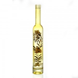 China Wholesale  375 ml ice wine liquor paper transfer glass bottle with cork – QLT