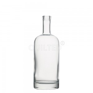 China Wholesale Custom Champagne Bottle Quotes Pricelist- 750ml Glass Aspect Liquor Bottles – QLT