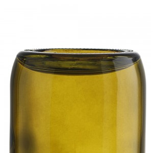 700 ml liquor wine handle glass bottle with screw