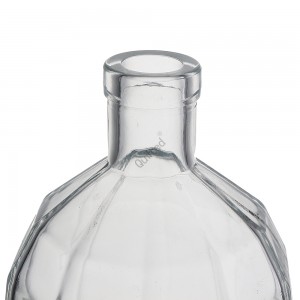 Unique shape 250 ml 375 ml 500 ml liquor bottle