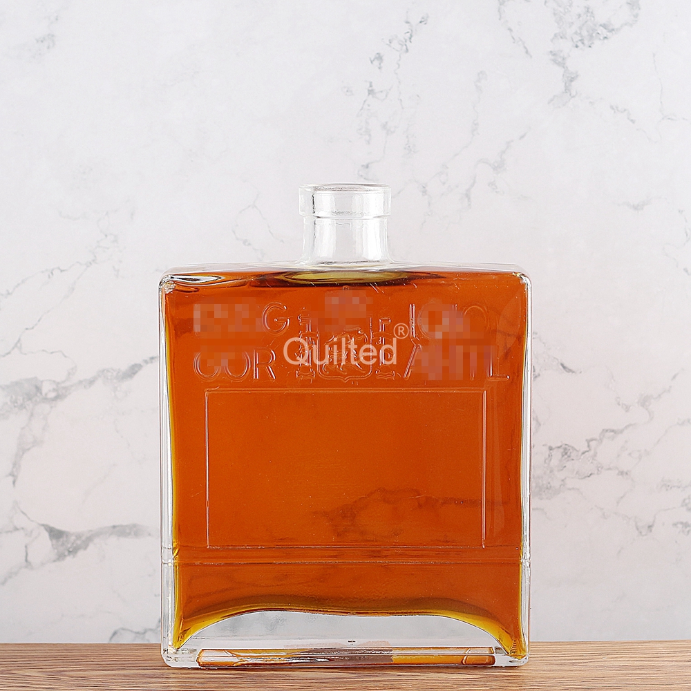 square liquor bottle 