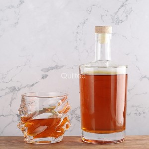 PASSION 100ml 375ml 500ml 750ml Custom Black Matte Liquor Glass Bottles