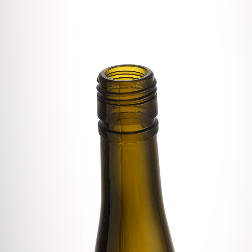 China Wholesale Airplane Bottle Vodka Manufacturers Suppliers-
China 250 ml amber color champagne wine glass bottle – QLT detail pictures