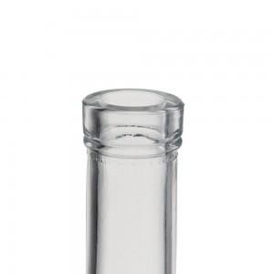1000 ml high-capacity clear liquor glass gin bottle