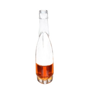 500ml Flat Round Shape Brandy Glass Bottles