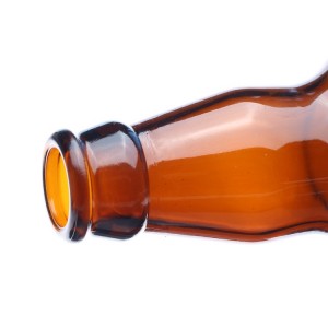 500ml Short Amber Glass Beer Bottle