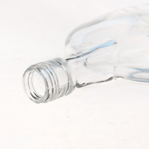 500ml Flat Round Shape Brandy Glass Bottles
