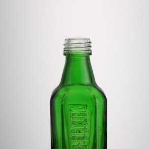 50 ml Mini liquor glass bottle with screw