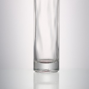 350 ml clear liquor glass vodka bottle with screw