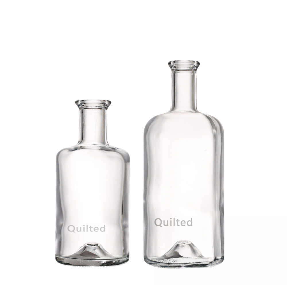 375ml Clear Juniper Liquor Glass Bottles Featured Image