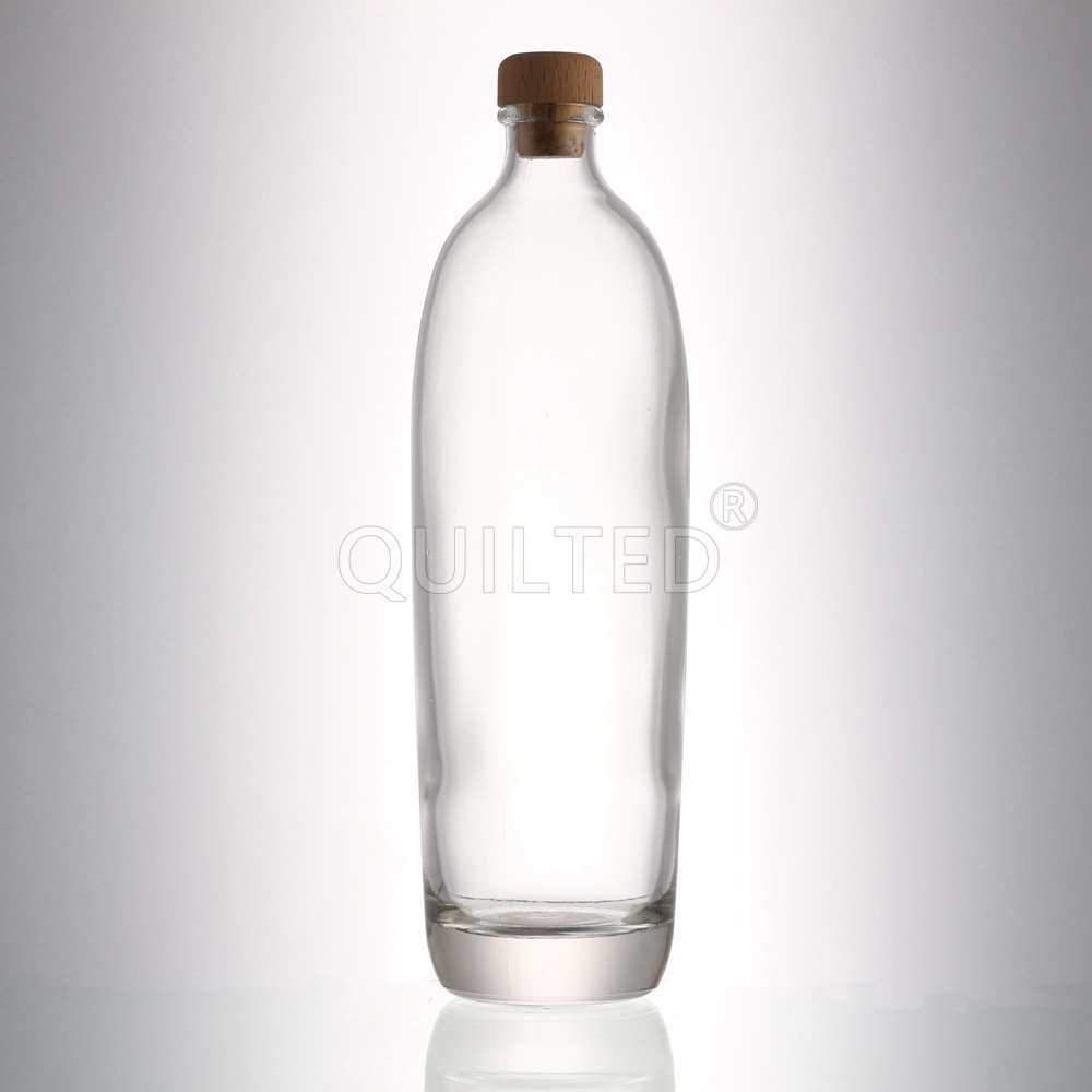 High-Quality Cheap Unique Liquor Decanters Factories Pricelist-
Design 500 ml clear liquor glass brandy bottle – QLT detail pictures