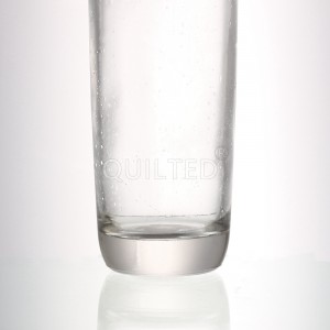 Design 500 ml clear liquor glass brandy bottle