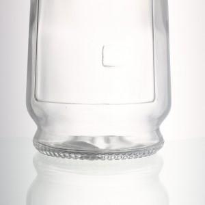 1000 ml Design Liquor Glass Logo Bottle