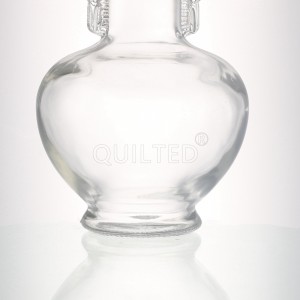 Design Shape of lamp 600 ml liquor glass whsiky bottle