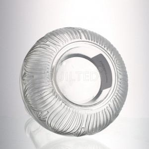 500 ml unique shape liquor glass whsiky bottle