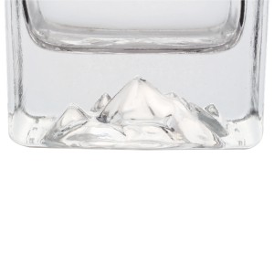 250ml ice berg shape  liquor glass bottles
