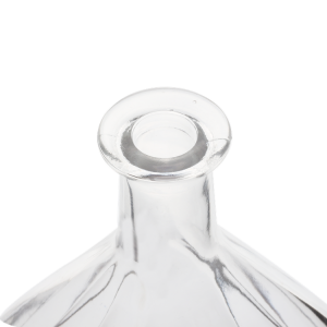 Custom made 750 ml clear glass liquor bottle