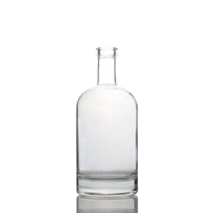 750 ml Clear Glass Aspect Liquor Bottles