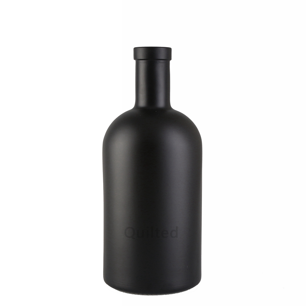 black color bottle 