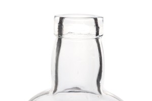 700ml Clear Fancy Brandy Glass Bottle