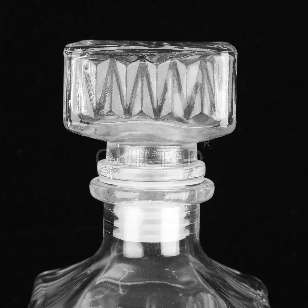 High-Quality Cheap Whiskey Sample Bottles Factories Quotes-
700 ml square shape liquor glass whisky bottle decanter – QLT detail pictures